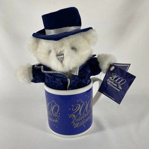 2000 NWT MUG W/ Teddy Bear CERTIFIED CELEBRATE THE MILLENNIA by Lee Capozzi